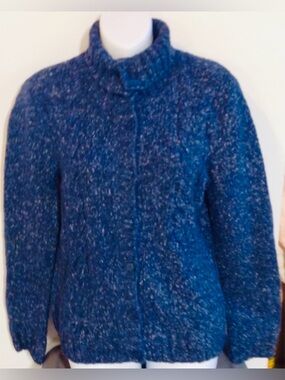 Gander Mountain Womens Blue Cardigan Sweater Size Large